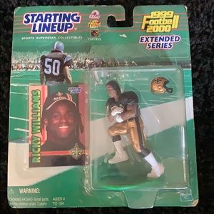 Ricky Williams starting lineup figurine